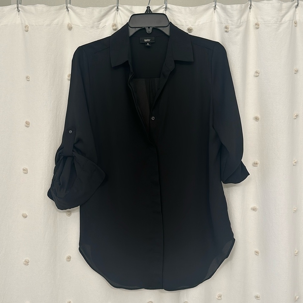 Mossimo black blouse